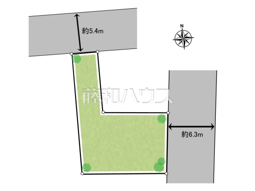 全体区画図 【小金井市桜町2丁目】