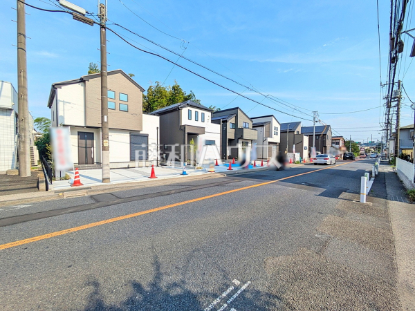 接道状況および現場風景 【八王子市四谷町】 接道状況および現場風景 【八王子市四谷町】
