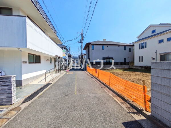 接道状況および現場風景 【中野区沼袋3丁目】 接道状況および現場風景 【中野区沼袋3丁目】