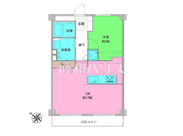間取図 【ハイライフ平尾】 間取図 【ハイライフ平尾】