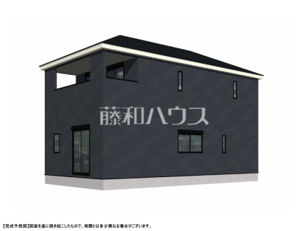 1号棟 完成予想図(外観) 【春日井市花長町1丁目】