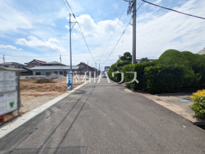 接道状況および現場風景