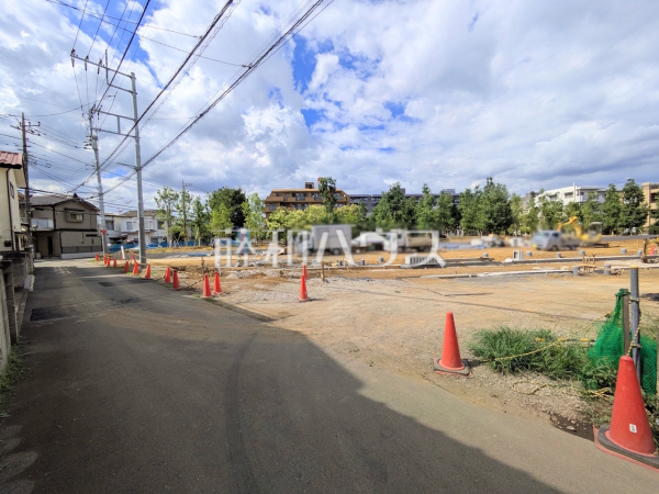 接道状況および現場風景 【東村山市美住町2丁目】 接道状況および現場風景 【東村山市美住町2丁目】
