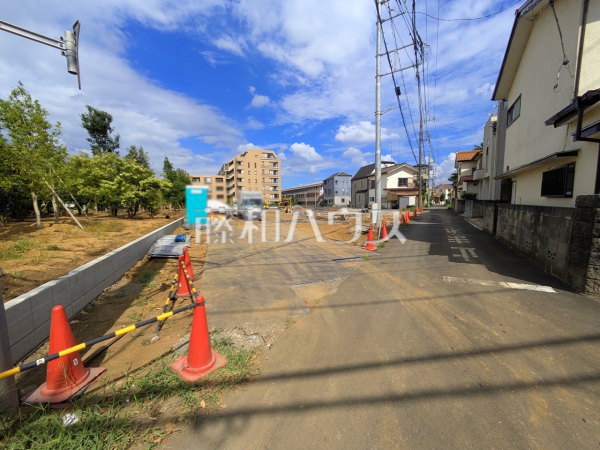 接道状況および現場風景 【東村山市美住町2丁目】 接道状況および現場風景 【東村山市美住町2丁目】
