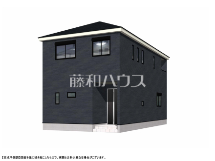 1号棟 完成予想図(外観) 【春日井市花長町1丁目】