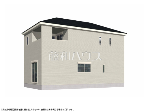 2号棟 完成予想図(外観) 【春日井市花長町1丁目】