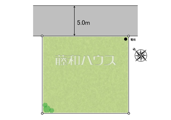 区画図 【所沢市若狭2丁目】 区画図 【所沢市若狭2丁目】
