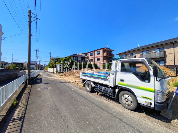接道状況および現場風景 【福岡市南区警弥郷3丁目】 接道状況および現場風景 【福岡市南区警弥郷3丁目】