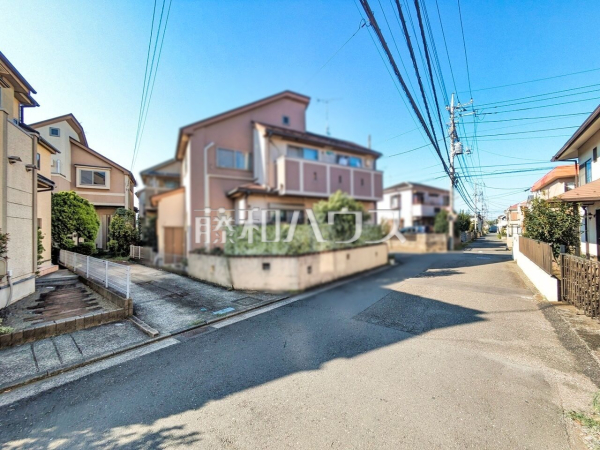 接道状況および現場風景 【立川市一番町1丁目】 接道状況および現場風景 【立川市一番町1丁目】