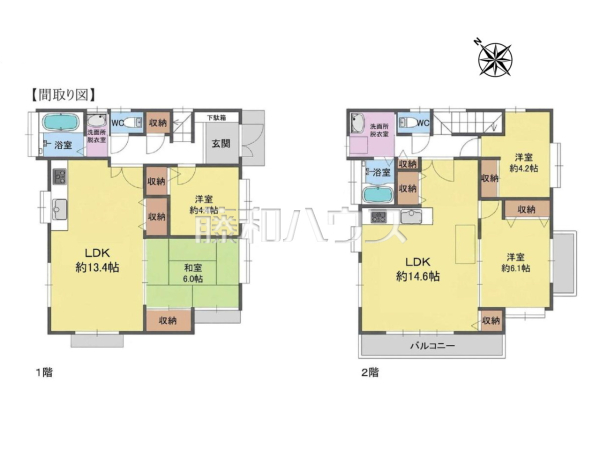 間取図 【練馬区大泉町3丁目】 間取図 【練馬区大泉町3丁目】