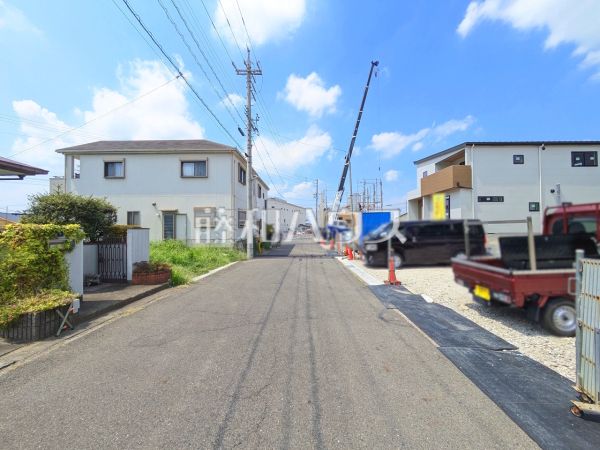 接道状況および現場風景 【春日井市大手町2丁目】 接道状況および現場風景 【春日井市大手町2丁目】