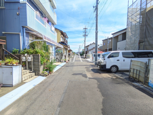 接道状況および現場風景 【春日井市大手町2丁目】 接道状況および現場風景 【春日井市大手町2丁目】