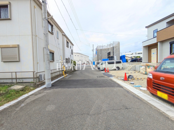 接道状況および現場風景 【春日井市大手町2丁目】 接道状況および現場風景 【春日井市大手町2丁目】