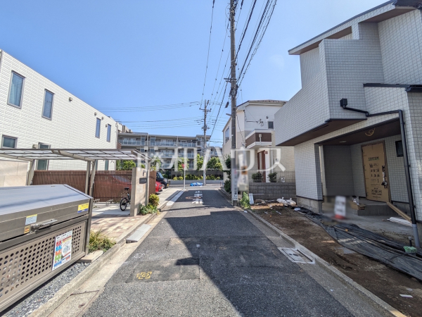 接道状況および現場風景 【練馬区三原台1丁目】 接道状況および現場風景 【練馬区三原台1丁目】
