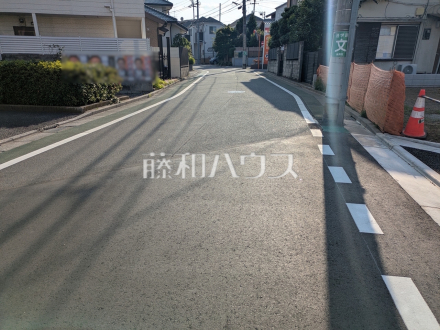 接道状況および現場風景 【練馬区下石神井3丁目】/撮影日2026/05/15