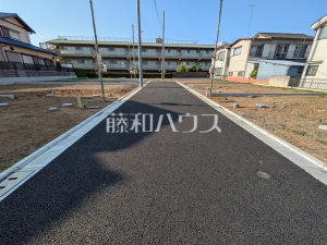 接道状況および現場風景
