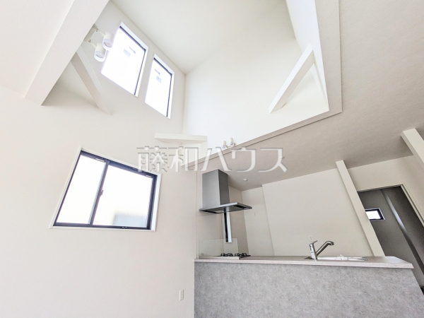 1号棟 リビング吹き抜け 【福岡市南区屋形原1丁目】 1号棟 リビング吹き抜け 【福岡市南区屋形原1丁目】