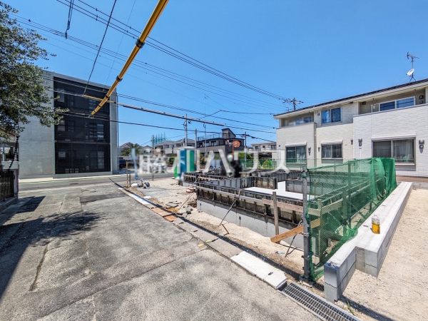接道状況および現場風景 【福岡市早良区賀茂4丁目】 接道状況および現場風景 【福岡市早良区賀茂4丁目】