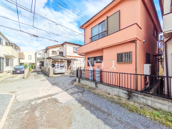 接道状況および現場風景 【昭島市拝島町2丁目】 接道状況および現場風景 【昭島市拝島町2丁目】