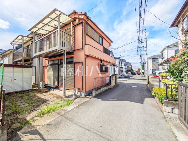 接道状況および現場風景 【昭島市拝島町2丁目】 接道状況および現場風景 【昭島市拝島町2丁目】