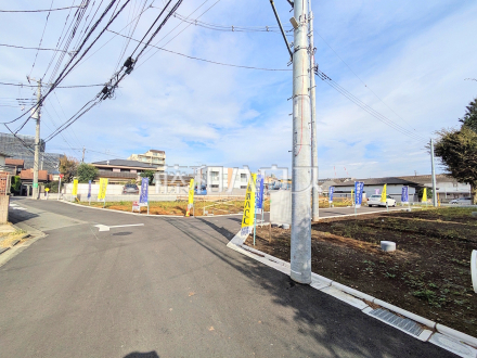 接道状況および現場風景 【府中市本宿町1丁目】/撮影日2026/10/30