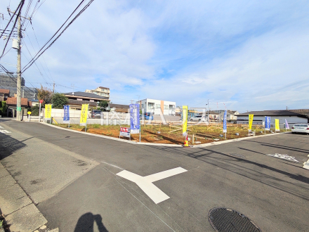接道状況および現場風景 【府中市本宿町1丁目】/撮影日2026/10/30