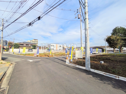 接道状況および現場風景 【府中市本宿町1丁目】/撮影日2026/10/30