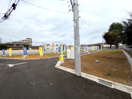 接道状況および現場風景 【府中市本宿町1丁目】/撮影日2026/10/23