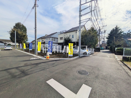 接道状況および現場風景 【府中市本宿町1丁目】/撮影日2026/10/30