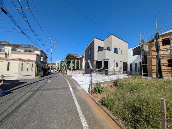 接道状況および現場風景 【練馬区石神井台5丁目】 接道状況および現場風景 【練馬区石神井台5丁目】