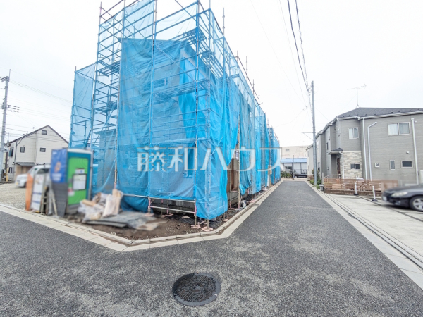 接道状況および現場風景 【小平市美園町3丁目】 接道状況および現場風景 【小平市美園町3丁目】