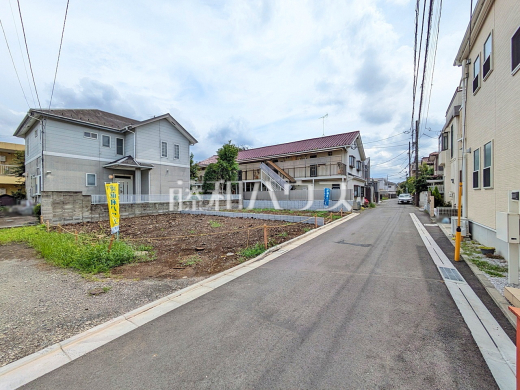 接道状況および現場風景 【小平市学園東町】
