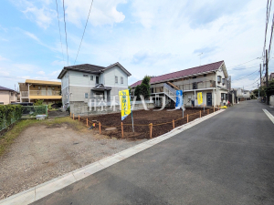 接道状況および現場風景