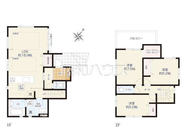 西東京市栄町2丁目 全1棟 新築分譲住宅物件画像