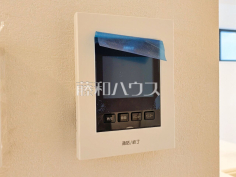 TVモニター付きインターホン訪問者がひと目で分かります TVモニター付きインターホン訪問者がひと目で分かります