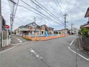 接道状況および現場風景