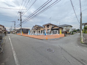 接道状況および現場風景