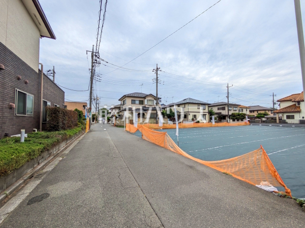 接道状況および現場風景 【小平市上水南町2丁目】 接道状況および現場風景 【小平市上水南町2丁目】