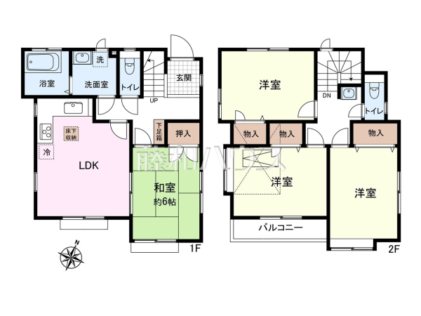 間取図 【練馬区大泉学園町3丁目】 間取図 【練馬区大泉学園町3丁目】