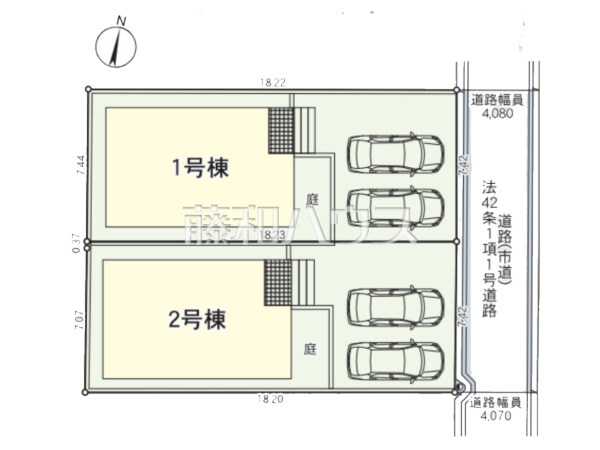 全体区画図 【福岡市早良区干隈4丁目】 全体区画図 【福岡市早良区干隈4丁目】