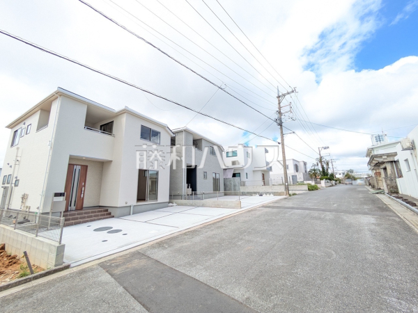 接道状況および現場風景 【読谷村字比謝】 接道状況および現場風景 【読谷村字比謝】