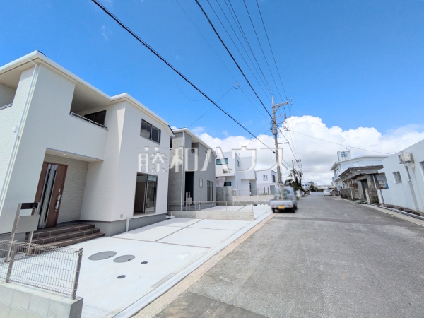 接道状況および現場風景 【読谷村字比謝】 接道状況および現場風景 【読谷村字比謝】