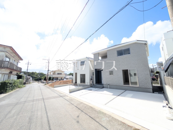 接道状況および現場風景 【読谷村字比謝】 接道状況および現場風景 【読谷村字比謝】
