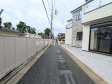 接道状況および現場風景 【練馬区東大泉6丁目】 接道状況および現場風景 【練馬区東大泉6丁目】