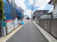 接道状況および現場風景 【練馬区下石神井2丁目】 接道状況および現場風景 【練馬区下石神井2丁目】