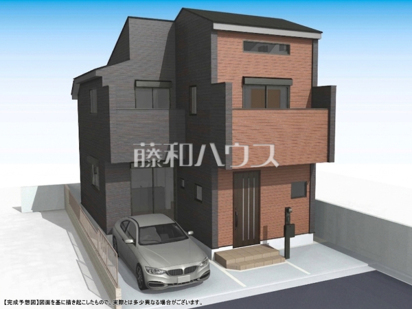 完成予想図(外観) 【練馬区関町南3丁目】 完成予想図(外観) 【練馬区関町南3丁目】