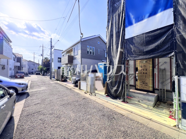 接道状況および現場風景 【練馬区関町南3丁目】 接道状況および現場風景 【練馬区関町南3丁目】