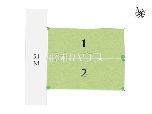 全体区画図 【多摩市桜ヶ丘2丁目】 全体区画図 【多摩市桜ヶ丘2丁目】