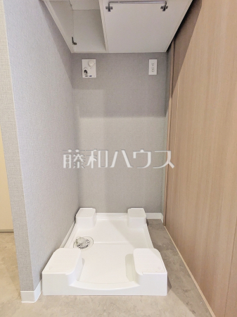 洗濯機置き場(施工中) 【ブリリア多摩ニュータウンB棟】 洗濯機置き場(施工中) 【ブリリア多摩ニュータウンB棟】