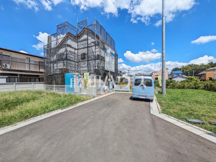 接道状況および現場風景 【国分寺市西町3丁目】/撮影日2026/08/06
